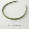 Diadema Elegante Simple Esmerilada Estilo Coreano Morandi Nueva Todo Fósforo Llana Borde Delgado Celebridad de Internet Antideslizante para Lavarse la Cara