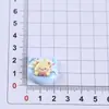 Serie Oso Mantequilla de Dibujos Animados Gel de Crema DIY Funda para Teléfono Móvil Cuerda para Pasador Caja de Papelería Zapatos con Agujeros Flor para Zapatos Refrigerador