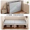 Cama plegable, cama individual, extra gruesa, diseño simple, adecuada para uso doméstico, siestas en la oficina, descanso en dormitorios, cama pequeña para apartamentos de alquiler, cama de hierro para adultos