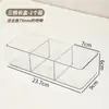 Caja de Almacenamiento para Uñas Portátil, Caja Compacta Transparente con Tapa abatible, Exhibidor a Prueba de Polvo sobre la Mesa, Caja de Empaque para Uñas Acabadas y Arte de Uñas Hecho a Mano