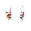 Merchandise Zootopia Judy Nictom Chaveiro de Acrílico Fofo para Mochila Pingente de Presente para Casal
