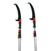 Sierra para ramas altas de aleación de aluminio con mango telescópico, Sierra para ramas altas para jardinería a gran altura, Podadora de ramas altas de aleación de aluminio con poste extensible, Sierra para ramas altas