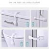 Cerradura de Seguridad Infantil con Forma de Coche, Cerradura Extensible Multifuncional, Cerradura para Cajones Anti-pellizcos para Bebé, Pestillo para Armarios y Refrigeradores