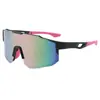 Nuevas Gafas de Sol Deportivas en Stock, Gafas de Sol Coloridas de una Sola Pieza, Gafas de Ciclismo para Exteriores Transfronterizas, Gafas de Montañismo, Gafas a Prueba de Viento
