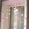 Cortina Decorativa para Puerta de Dormitorio Explosiones ktm Perro Yugui Corazón Morado Alto Valor de Color Corazón de Chica Joven Cortina Colgante para Puerta de Sala de Estar Puerta de Dormitorio Gratis