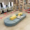 Institución Educativa y de Capacitación Creativa Oficina Recepción Sala de Negociación Área de Descanso Ocio Vestíbulo Sofá Irregular Sofá Modular