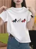 Camiseta de Algodão Puro Manga Curta com Ombro Reto para Mulheres, Moda Verão 2026, Top Amarelo Manga Curta Versátil Estiloso Jovem Tendência