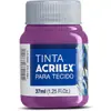 Tinta para tecido fosca 37ml Uva
