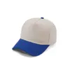 Gorra Lisa Transfronteriza con Bordado de Logo, Gorra de Béisbol de Algodón de Alta Calidad con Visera Rígida, Color Sólido, Gorra de Pico en Stock