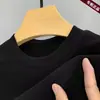 Camisa de base dupla face roupas de outono masculinas outono e inverno gola redonda moda camiseta de manga comprida ins top quente para usar por baixo