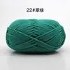 Hilo de Algodón de Leche de 4 Hebras para Bebé para Tejer Bufanda a Mano, Ovillo de Hilo Medio Grueso, Manta, Hilo para Crochet DIY, Kit de Materiales para Tejer Hecho a Mano