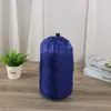 Bolsillo con cordón de poliéster al por mayor Bolsa impermeable con cordón de nailon Bolsa de almacenamiento para ropa Bolsa de almuerzo de viaje Bolsillo encogido
