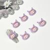 Sombreros Transfronterizos, Lindas Decoraciones de Uñas de Dibujos Animados, Adorables Muñecas Pintadas en 3D, Pedrería de Resina, Accesorios para Uñas DIY