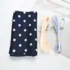 Cinta de Tela de Lunares Grandes Elegante de 14 cm para Manualidades Scrunchie Grande para el Cabello Material de Tela para Hacer Accesorios para el Cabello de Mariposa