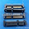 Conector SATA Soquete de interface SATA Interface de disco rígido Assento macho 7+15 Tipo de placa de montagem horizontal reversa