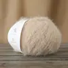 Diretamente do Fabricante, Fio de Lã Mista Longo Peludo para Chapéus, Cachecóis e Roupas Kits de Material para Tricô à Mão