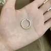 [Flor de cerejeira dourada] Pulseira de ouro Anel Novo estilo chinês Temperamento de sentimento frio Generoso Nicho de sentimento alto Presente simples