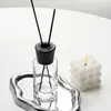 Em Estoque Frasco Cilíndrico de Aromaterapia 100ml, Frasco Vazio Difusor de Aroma Sem Chama, Frasco de Evaporação com Fundo Côncavo, Frasco Vazio Difusor de Aroma com Tampa de Rosca 28mm