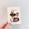 Nuevos Estilos de Pinzas para el Cabello 2026 para Niñas, Pasadores de Dibujos Animados Dulces de Alta Calidad, Accesorios para el Cabello de Felpa Otoño e Invierno, Pinzas Laterales de Estudiante Ins
