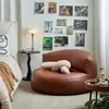 Sofá para Apartamentos Pequenos, Sofá de Dois Lugares, Reclinável para Uso no Escritório e em Casa, Tatami, Sala de Estar, Quarto de Aluguel, Sofá Preguiçoso para Quarto