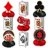 Ornamento Decorativo Colmeia Tema Fogo Novo Produto Transfronteiriço Decoração de Festa de Aniversário Arranjo de Ornamentos de Colmeia para Mesa
