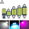 Transfronterizo dedicado a resaltar lámpara LED para coche de doble punta lámpara de lectura superior BA9S T10 3014 21SMD 31mm