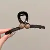 Pin de tiburón de acrílico de alta gama con un tacto elegante y con estilo, pasador versátil para la parte trasera de la cabeza, accesorio para el cabello de primavera y verano