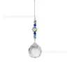 Entra en el atrapasoles de cristal 30# colgante de bola de iluminación color AB bola de iluminación colgante de espejo ling de jardinería