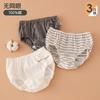Cueca Infantil de Algodão Bambu Fina, Shorts Triângulo Cartoon 100% Algodão, Roupa Íntima Infantil, Sem Apertar nas Nádegas, Categoria A
