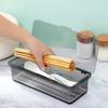 Portapalillos con Tapa Estante de Almacenamiento Cesta para Palillos Doméstica Soporte para Palillos Cocina Escurridor Palillos Cuchara Caja de Almacenamiento de Vajilla