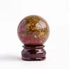Mar de China Oriental Bola de Cristal Cristal Natural Piedra Bruta Ágata Matriz de Siete Estrellas Entrada del Hogar Mesa Decoración Bola de Cristal Atrae Fortuna