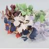 Atacado em Estoque do Fabricante de Folhas de Bodhi Artificiais para Decorações de Casamento, Arranjos de Flores Personalizados, Folhas Verdes, Eucalipto e Folhas de Bodhi