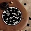 Posavasos Absorbentes de Agua de Secado Rápido Estilo Chino para Salones de Té, Posavasos Antideslizantes y Aislantes Térmicos de Tierra de Diatomeas para Tazas de Té, Posavasos Redondos y Cuadrados Drenantes