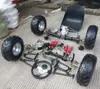 Vehículo Eléctrico de Cuatro Ruedas Go-Kart Accesorios Suspensión Delantera Engranaje de Dirección Eje Diferencial Transmisión Eje Trasero Motor Llantas de 7 pulgadas