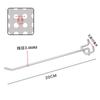 Gancho Especial para Tablero Perforado de Metal de una Sola Línea Ferretería Accesorios Triangulares Capacidad de Carga 5 kg Gancho Certificado Tuv