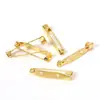 Accesorios para Broches de Joyería DIY Producto Caliente Transfronterizo Aguja Simple con Agujeros Pasador de Seguridad para Ropa Placa Adhesiva para Broches Pin