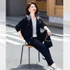 Conjunto Informal de Dos Piezas de Moda Otoño 2026 para Mujeres de Mediana Edad, Atuendo para Mamá que Reduce la Edad, Conjunto de Sudadera con Capucha para Mujer