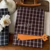 Tela de Cuadros Teñida en Hilo de Algodón, Tela Teñida en Hilo Estilo Retro Ns, Ropa de Algodón Estilo Coreano para Mujer, Ropa Infantil, Bolsas Familiares