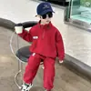 Conjunto de Ropa de Otoño para Niños 2026 Nuevo Elegante Sudadera Infantil Ropa Deportiva Casual Estilo Primavera y Otoño Ropa para Bebé Niño Niños