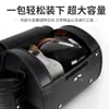 Caja Trasera para Motocicleta Bolsa Retro Bolsa para Asiento Trasero Motocicleta Eléctrica Caja Trasera de Cuero 125La Scooter Bolsa Trasera Impermeable Universal