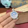 Thangka de uma Raposa de Nove Caudas 2.0 de Rekang, Xizang, Nepal, Puramente Pintado à Mão