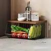Prateleira de Armazenamento de Cozinha Carrinho Pequeno Prateleira de Armazenamento de Lanches e Vegetais de Chão Multifuncional Móvel Multicamadas Armazenamento de Brinquedos ao Lado da Cama