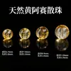 Cuentas individuales de cristal natural de alta calidad al por mayor para pulseras, collares y fabricación de joyas DIY; cuentas separadoras de cristal y cuentas sueltas