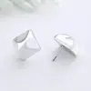Nuevos Pendientes Exquisitos de Estilo Europeo y Americano, Pendientes de Textura de Lujo Ligero de Gama Alta, Aretes de Moda Geométricos Irregulares Únicos