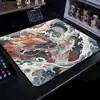 Alfombrilla de Escritorio Grande para Portátil Fps Oficina para Niños y Niñas Estilo Chino Montaña y Bestia Marina Alfombrilla de Ratón para Videojuegos E-Sports