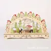 Adornos de Mesa Navideños de Madera Decoraciones para la Casa Escena Navideña Personalizados