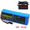 Bateria de lítio 18650 13S3P 48V25Ah para veículo elétrico, veículo elétrico, veículo elétrico, bicicleta, motocicleta