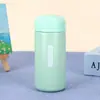 Taza Compacta de Bolsillo Popular Color Sólido Vacío Acero Inoxidable 304 Aislada Estudiante Portátil para Exteriores