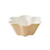 Cuenco de pétalos de helado mochi de moda, cuenco de embalaje desechable de pulpa de papel estilo TikTok, cuenco de hielo suave para venta ambulante y uso comercial