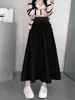 Pantalón falda de seda helada de cintura alta para soporte abdominal de maternidad, pantalones cropped holgados de pierna ancha para primavera-verano, sueltos y adelgazantes, protectores solares para mujeres embarazadas